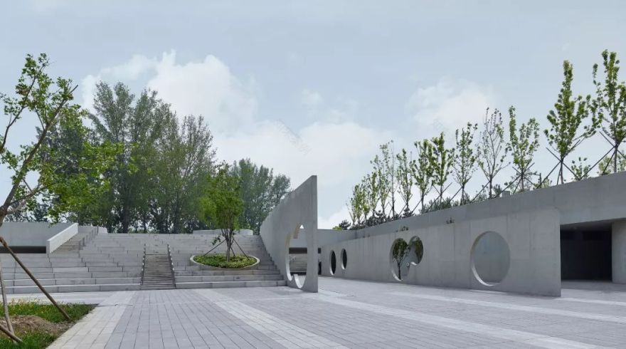 融于自然的园林秘境 | 未来科技城公园访客中心-18