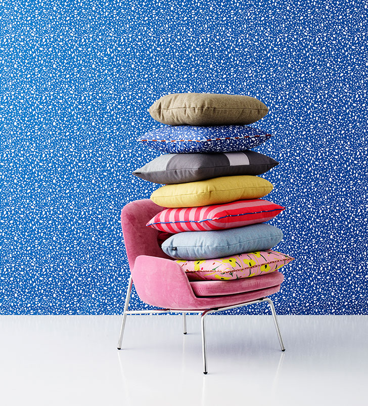 丹麦 Normannare 推出色彩斑斓的 POSH 枕头系列-6