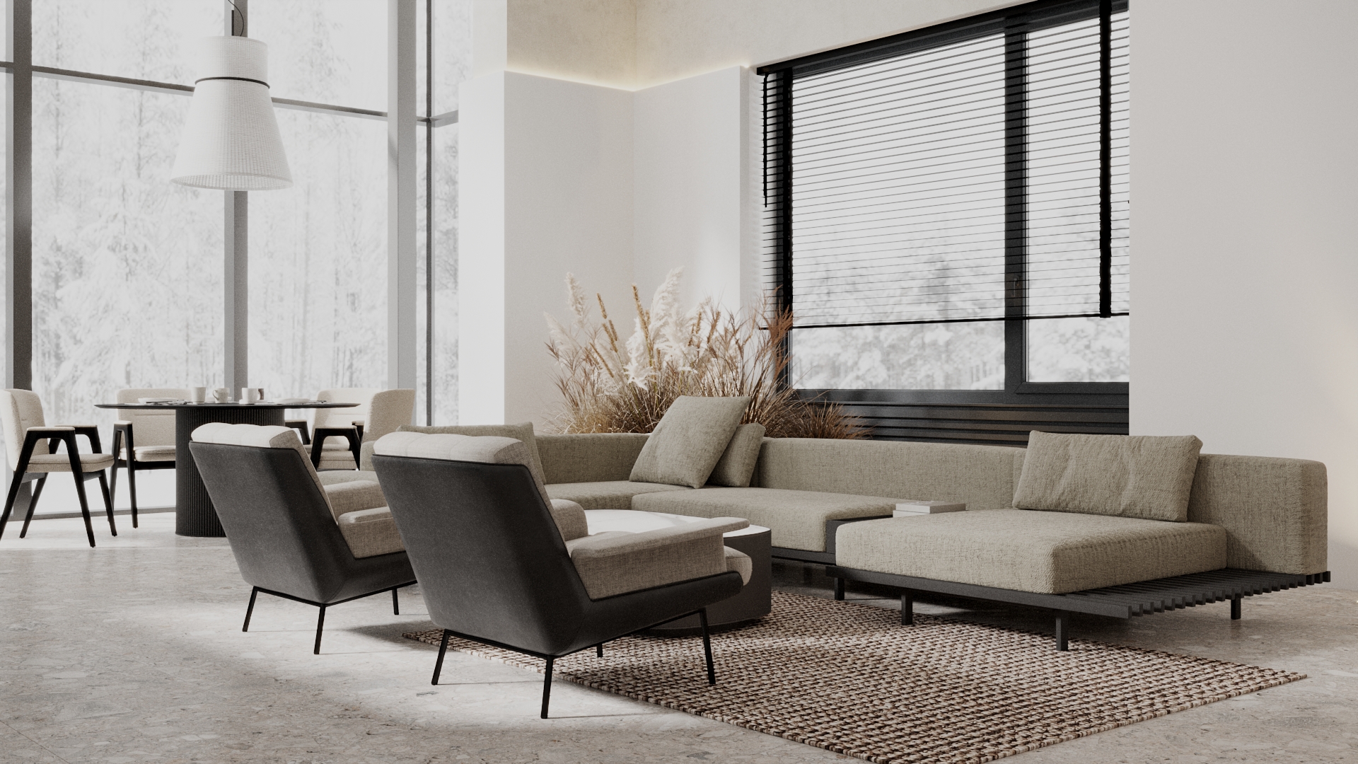 现代住宅室内设计丨俄罗斯诺夫哥罗德丨BIHS ARCHITECTS-8