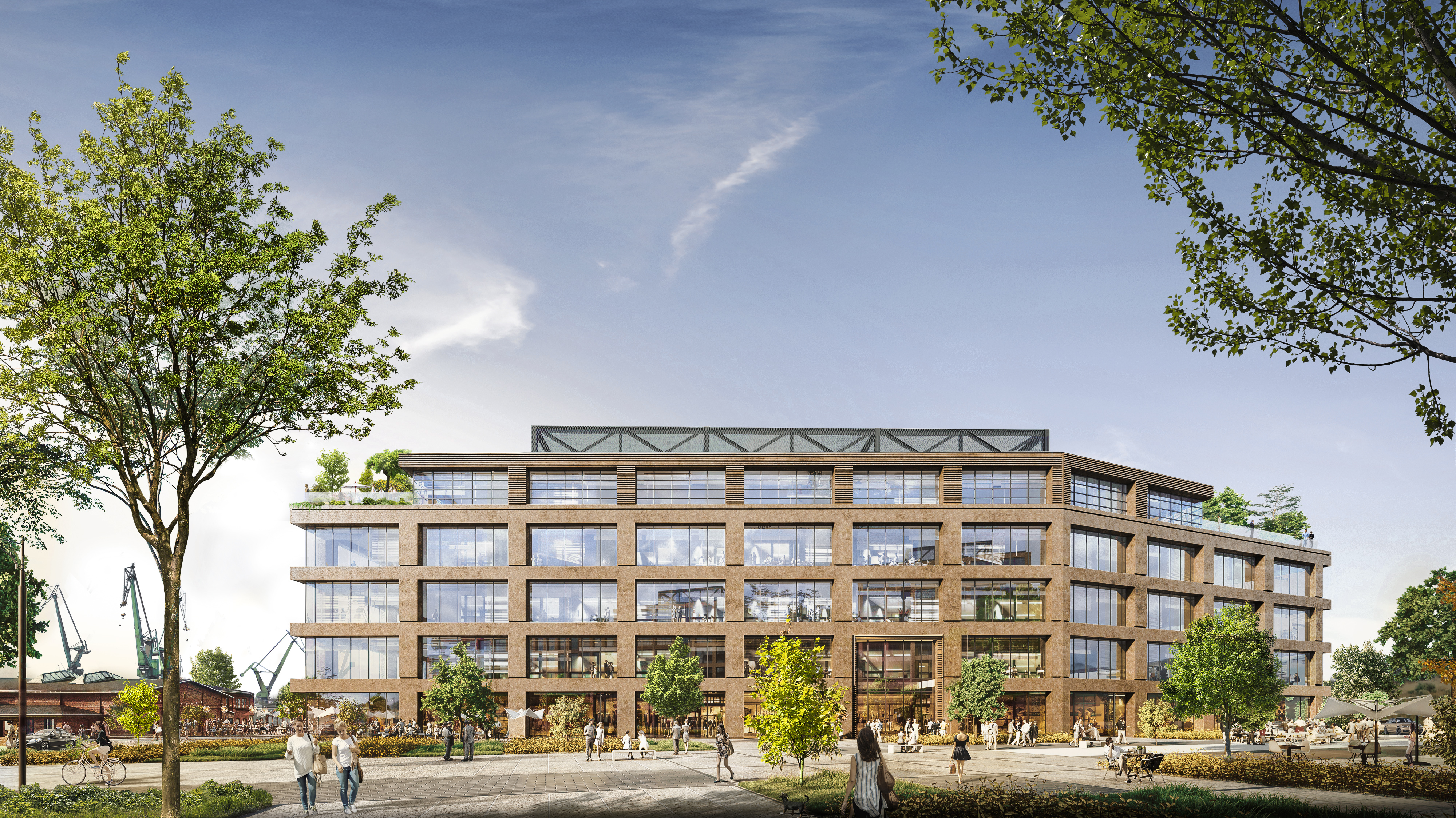 ArchViz / Gdansk Young City, Poland /2020-8