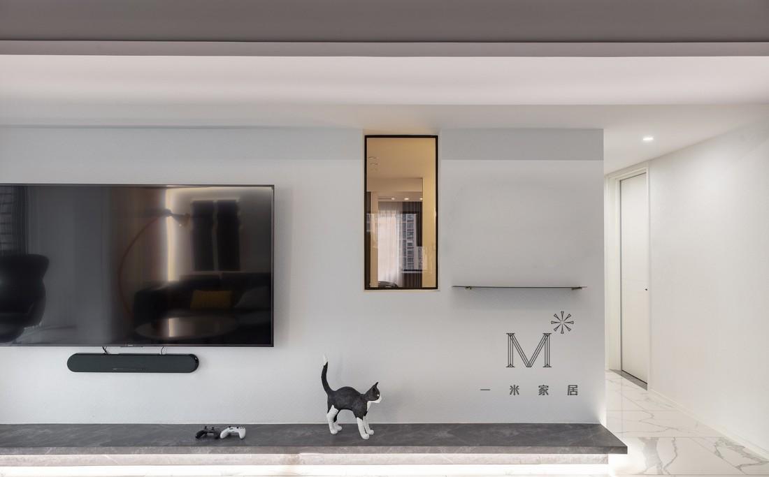 平层丨【一米家居】黑白灰居住智慧-9