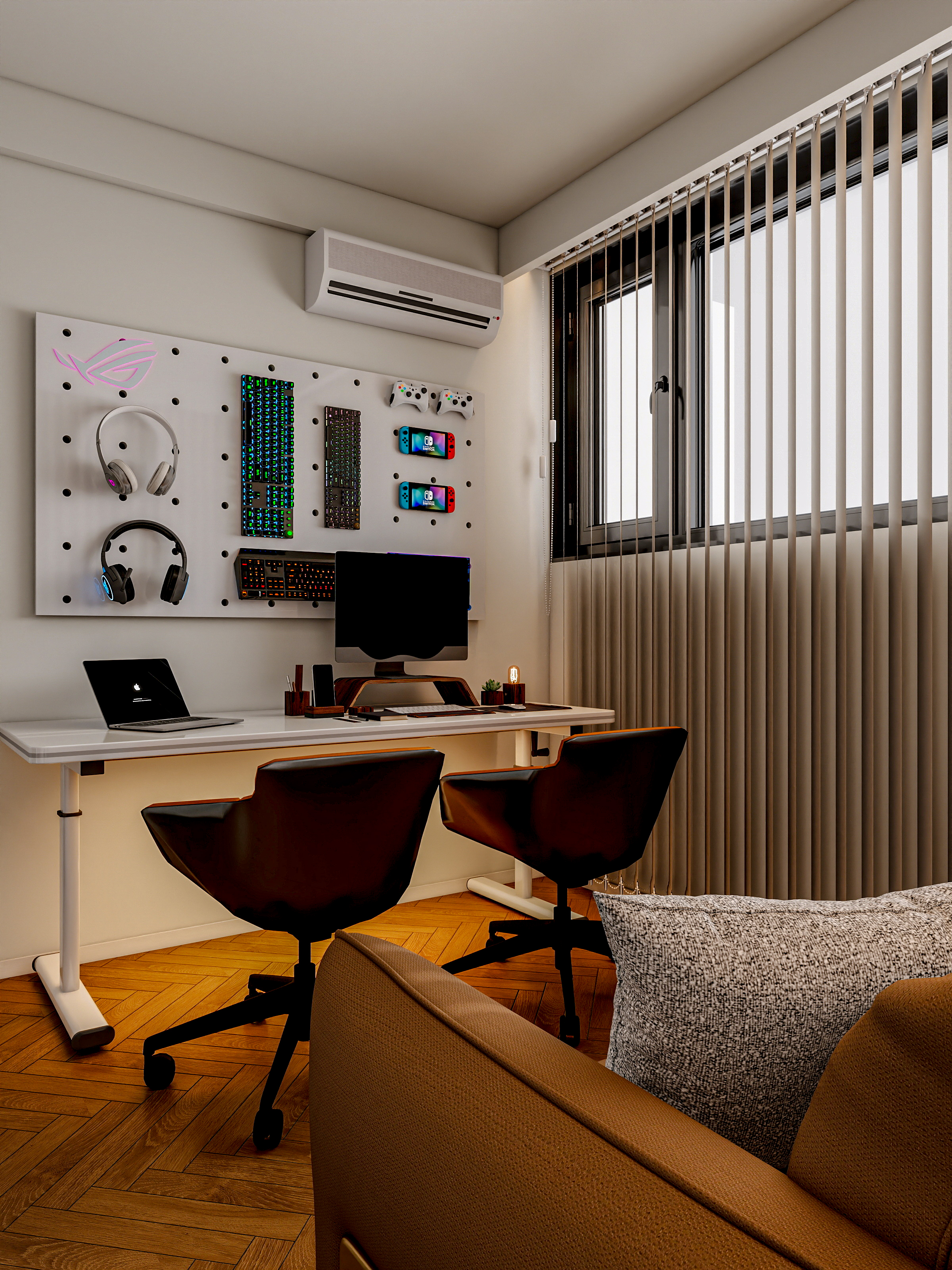 四川成都人居都市阳光（245平方简约法式顶跃六居室）-44