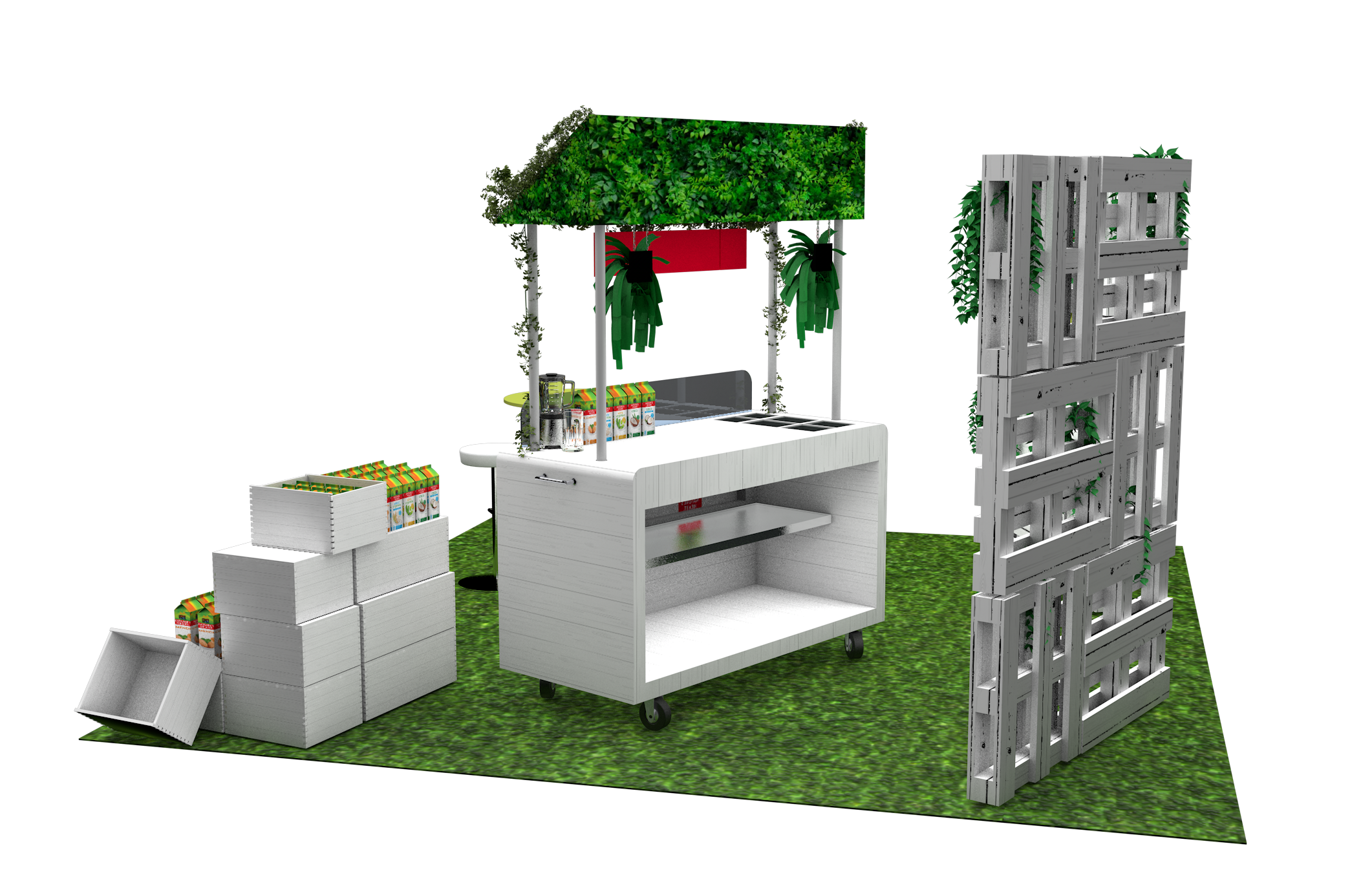 Nature's Heart - Stand para degustación-5