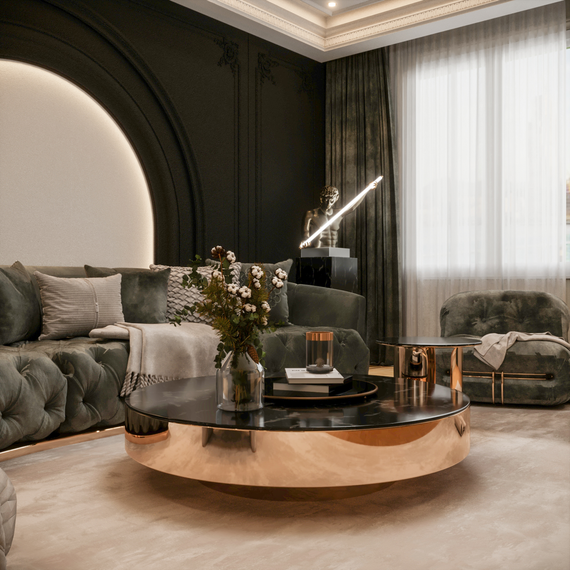 Apartment Home Living & Dinning-2