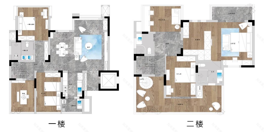 DE实景 · 220㎡现代风住宅设计丨DE设计事务所-8