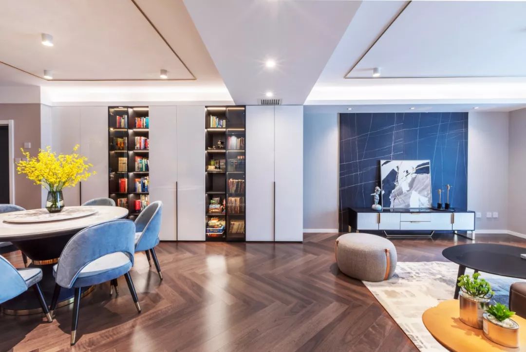 陈洁新作 | 度灰格调空间，金属皮革跨界碰撞-22