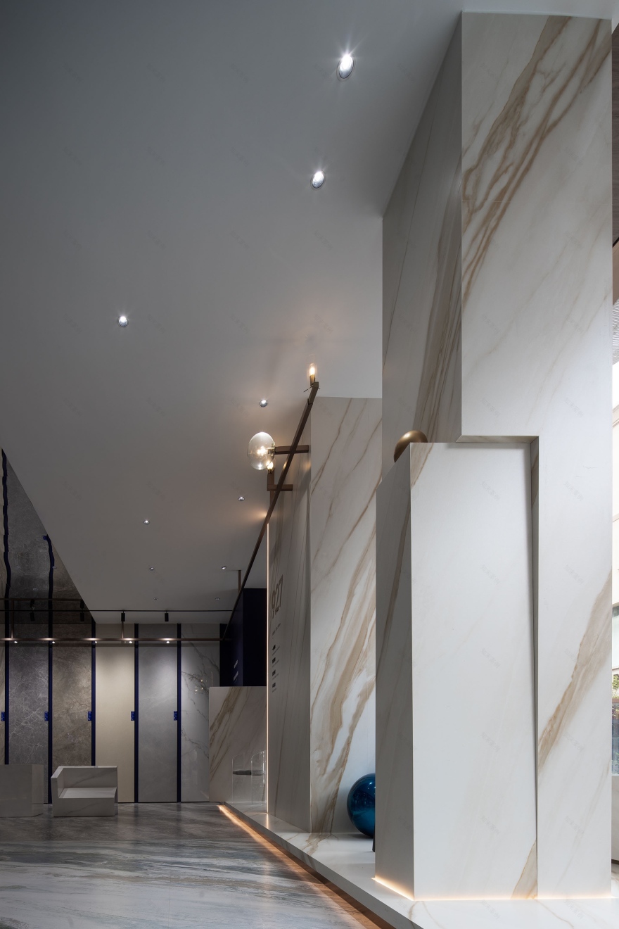 简品大理石瓷砖丨中国佛山丨广东空白空间设计有限公司-37