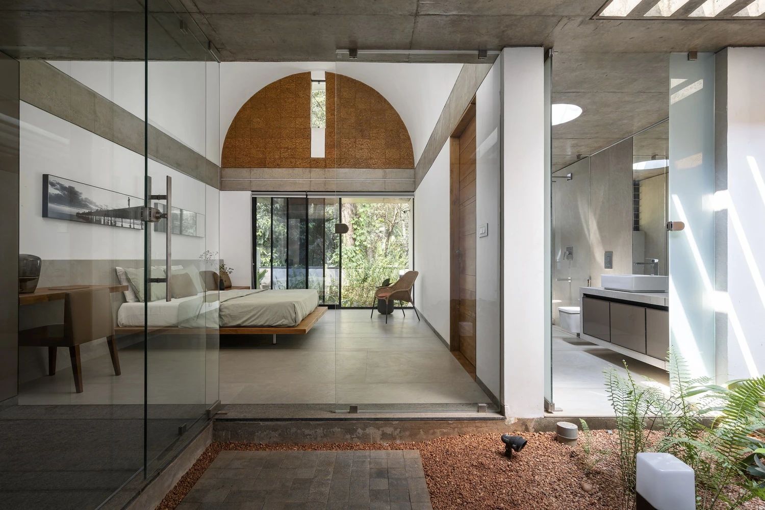 The Stoic Wall 住宅丨印度丨LIJO.RENY.architects-24