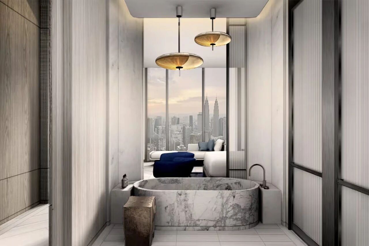 吉隆坡·康莱德酒店丨马来西亚吉隆坡丨Yabu Pushelberg-25