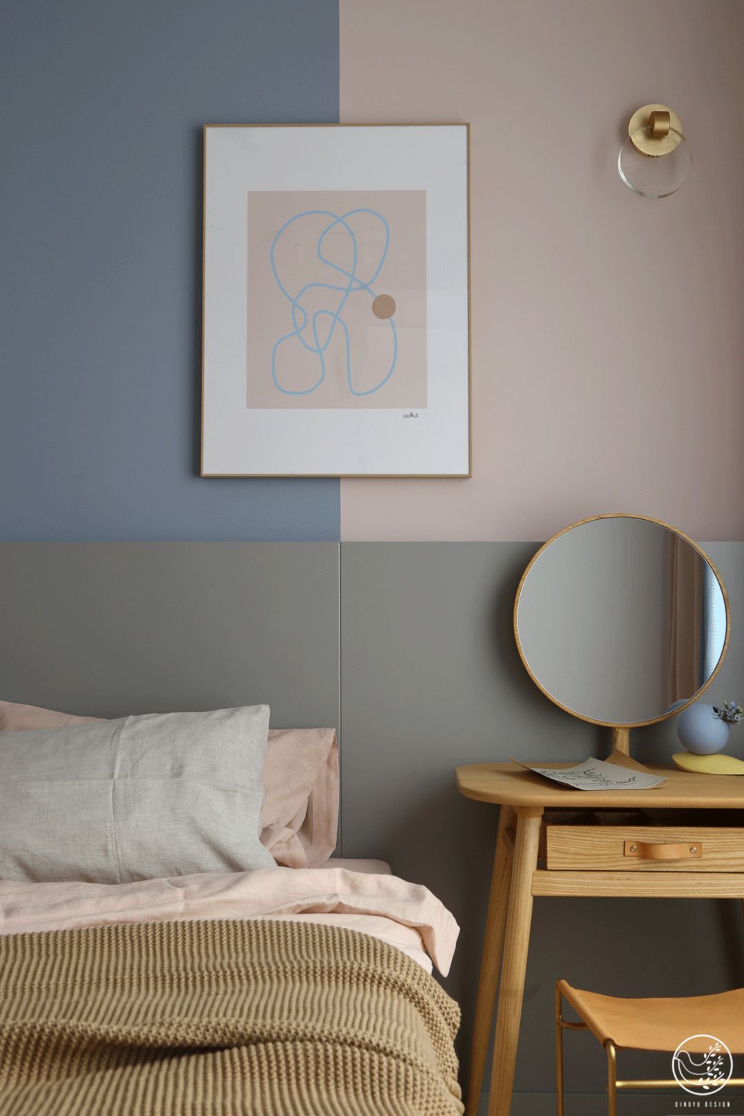 北欧风轻复古宅丨中国成都丨清羽设计-51