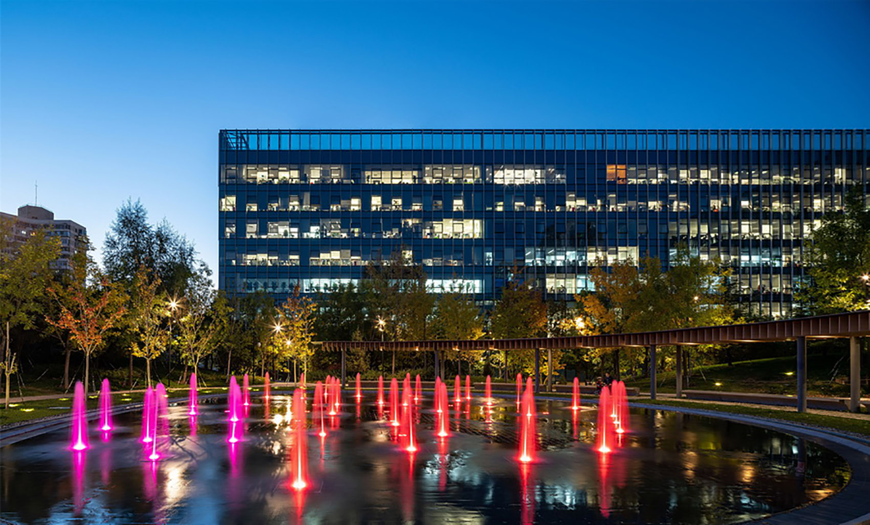 合院中的绿林·利星行中心（北京）景观设计丨中国北京-47