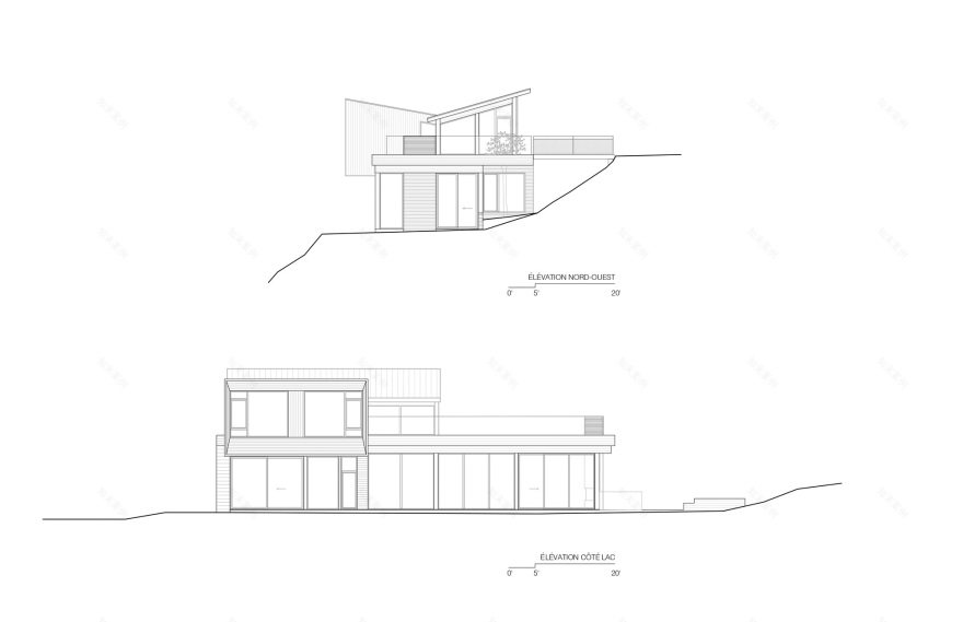 反坡住宅丨加拿大丨YH2 Architecture-42