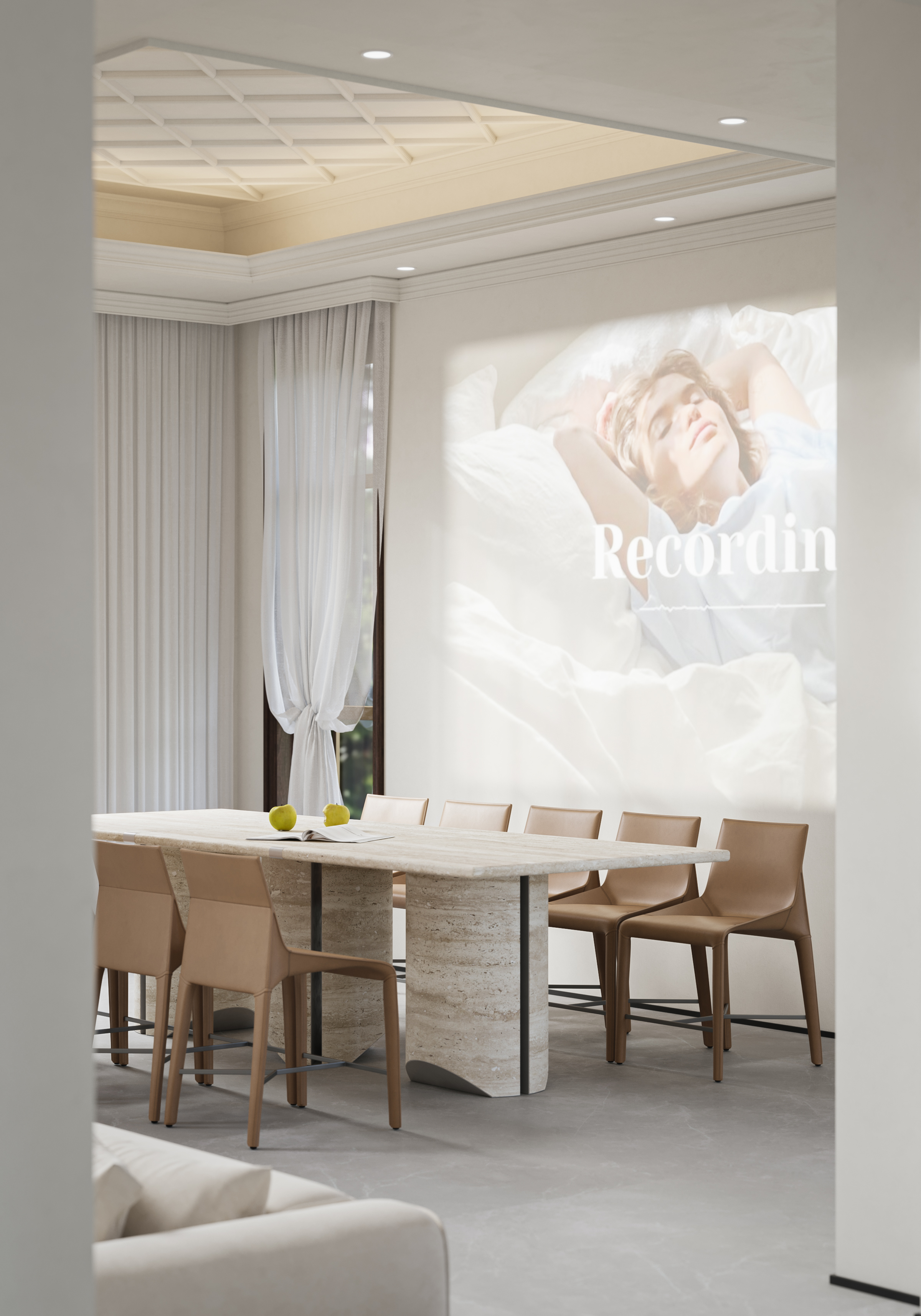 白色别墅丨渲染表现-6