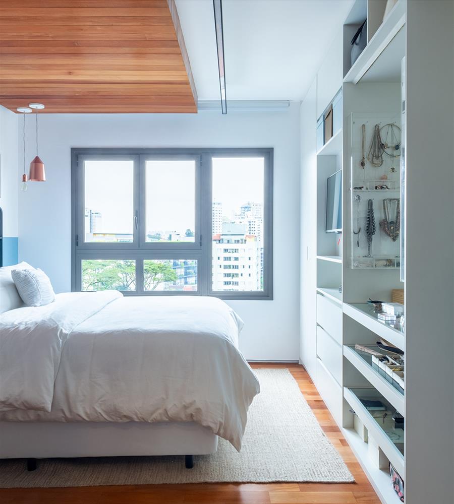 巴西 SP 公寓 | 清新木质设计,打造舒适居住空间-11