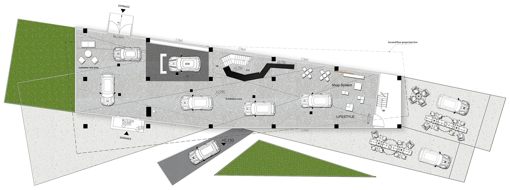 成都宝创MINI展厅综合体丨中国成都丨ARCHIHOPE朱海博建筑设计事务所-73