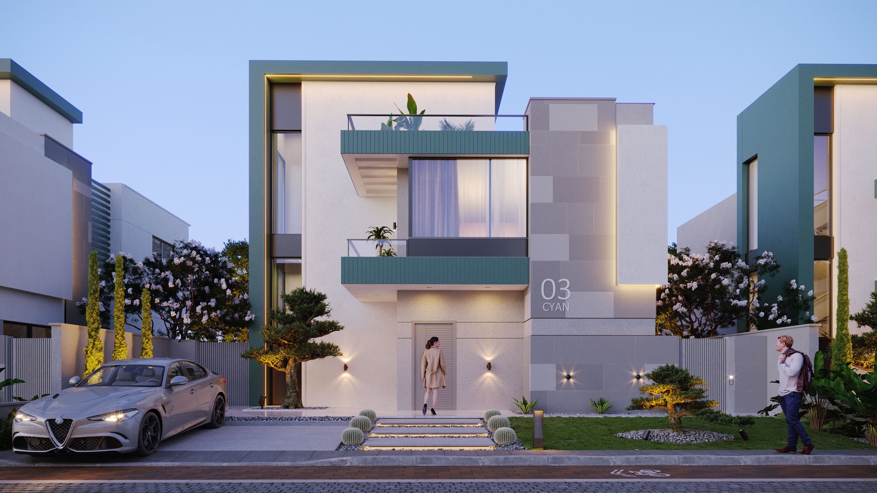 哈弗住宅大院丨埃及丨Jawark-22