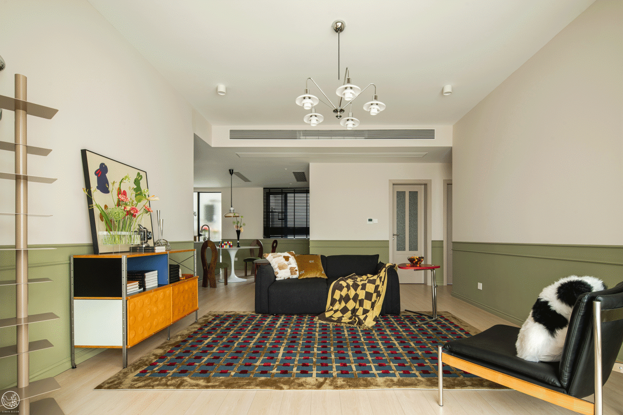 中古南洋风平层设计丨中国成都丨设计师刘丽-13