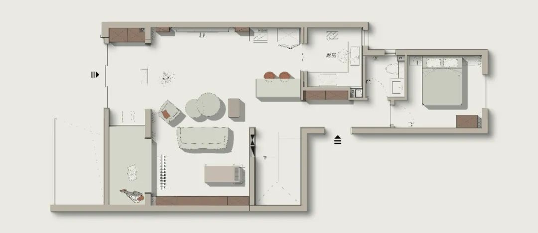 新中式复式住宅 · 时光里的诗意栖居丨王海东-39