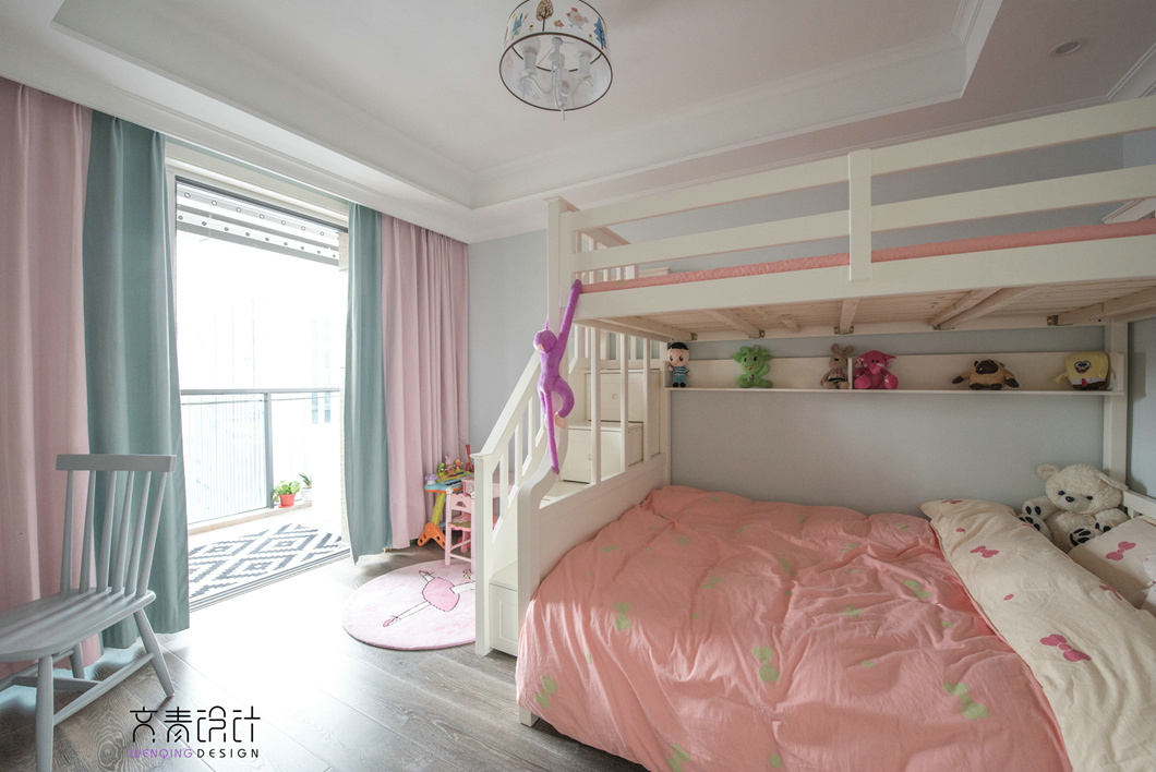 杭州紫金府 135㎡北欧混搭美式设计,温馨舒适梦想之家-42