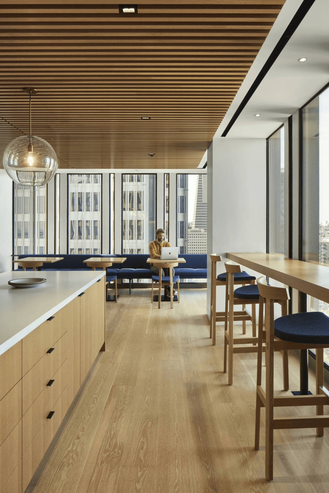 旧金山湾金融区的中型市场投资公司办公室设计丨美国丨Bohlin Cywinski Jackson-13