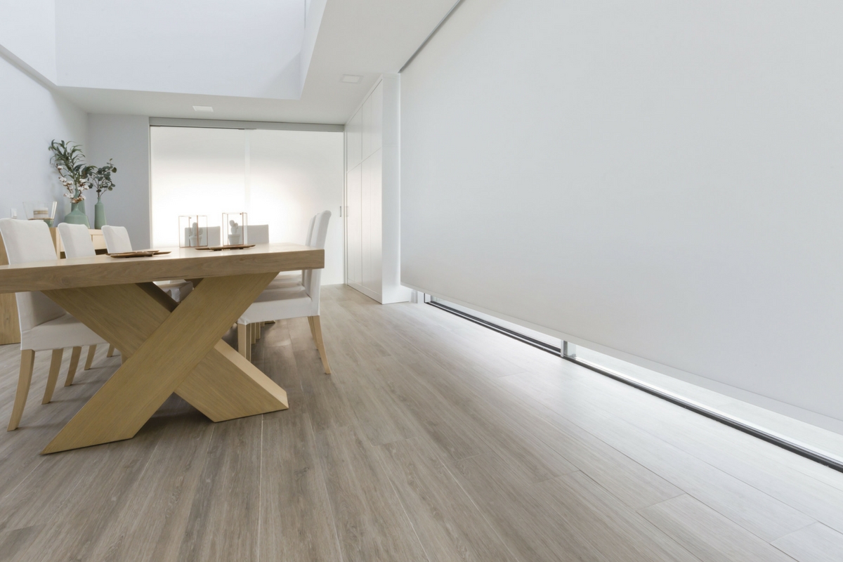 roller blinds installed in minimalist home-9