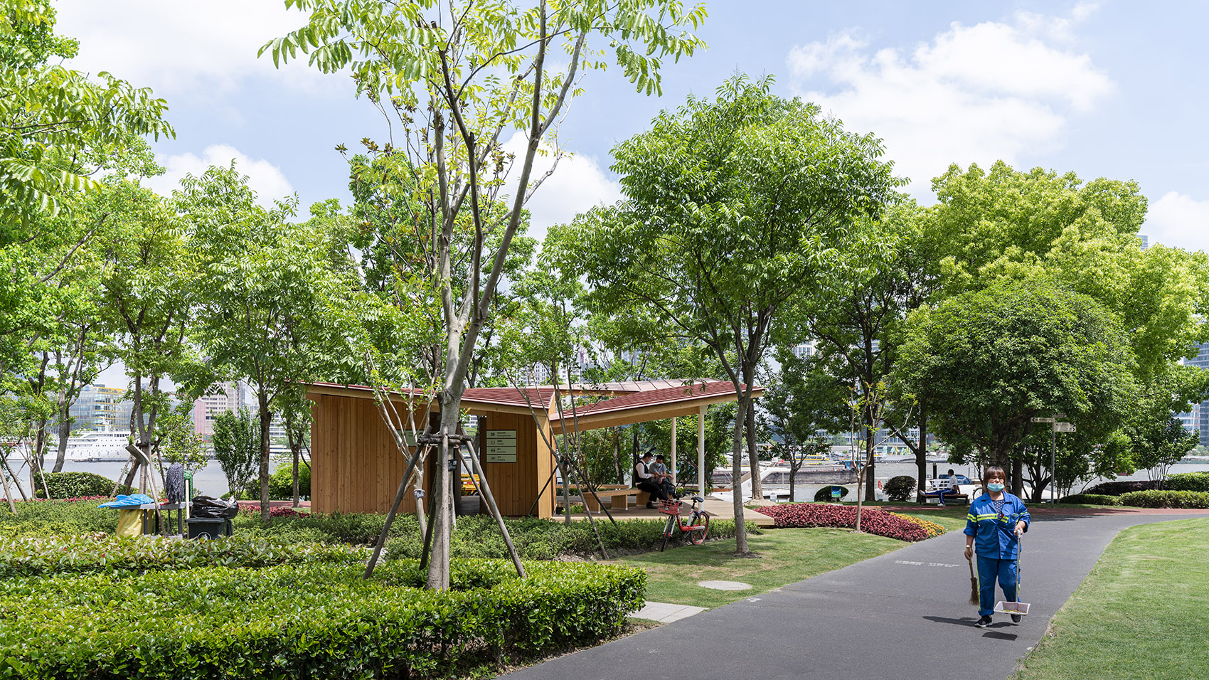 东岸望江亭丨中国黄浦丨周蔚+张斌,致正建筑工作室-158