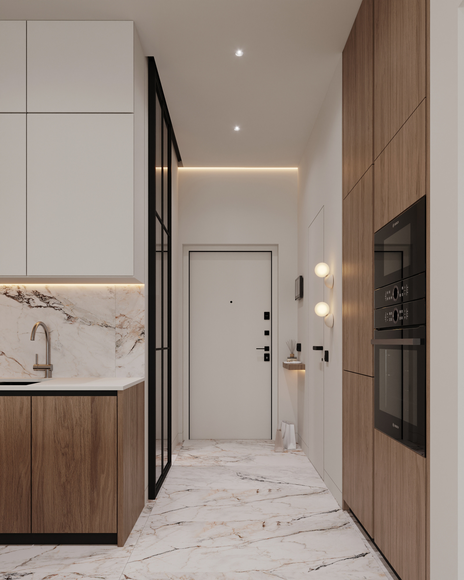 新古典主义公寓丨波兰华沙丨Bodes studio-12