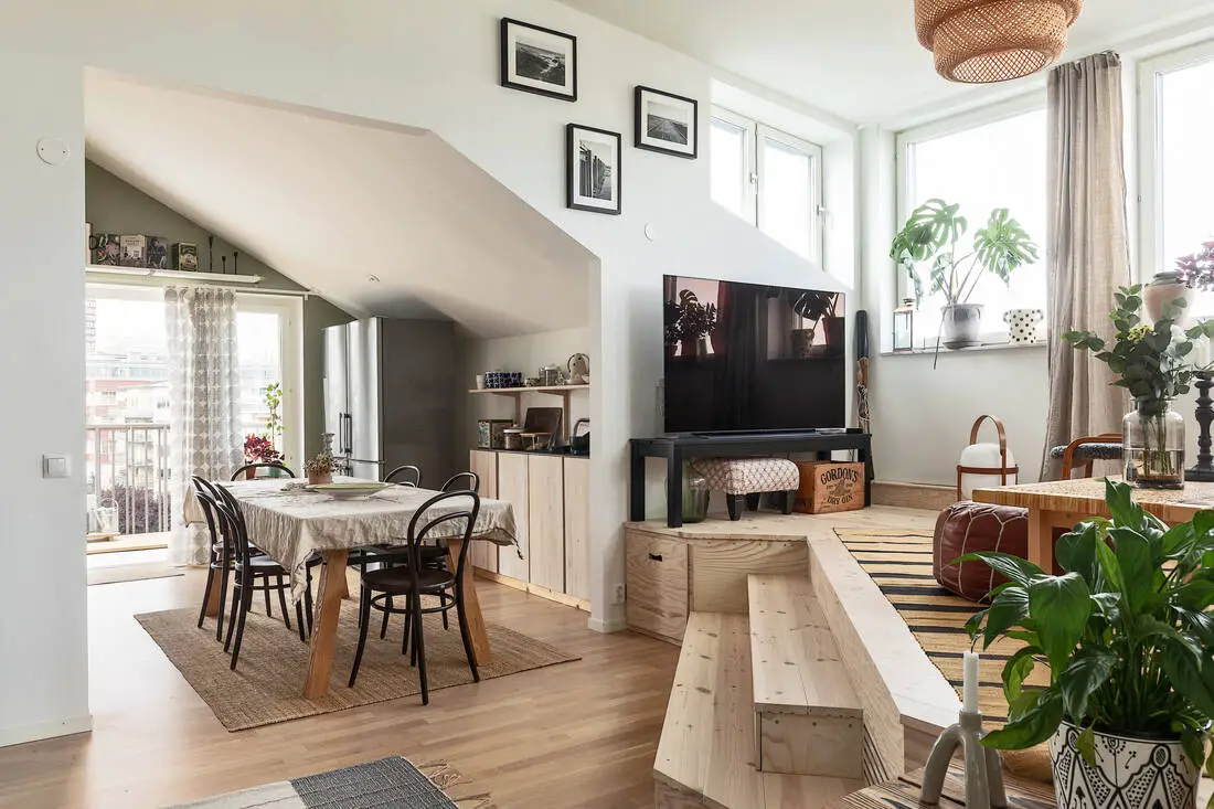 瑞典独特公寓设计,城市景观巨型露台成亮点-5