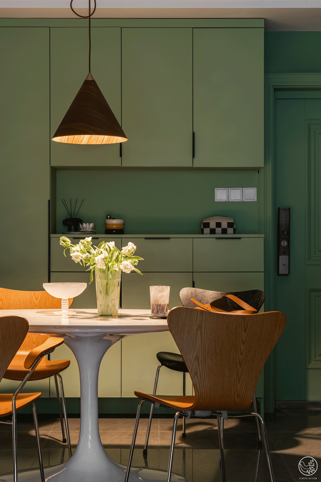 复古风格的精装房软装改造丨中国成都丨设计师王司囡-10