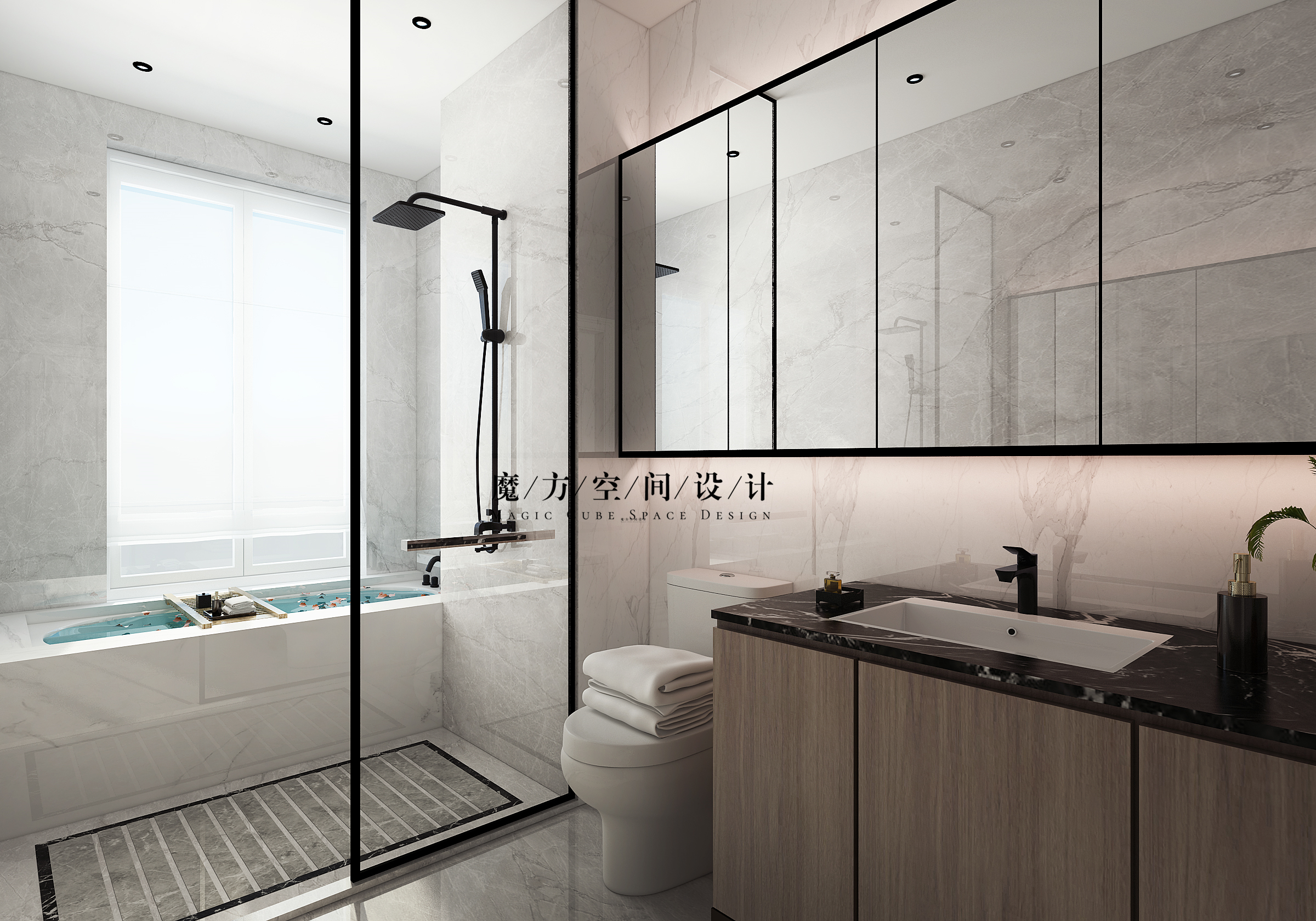 魔方空间设计 | 大连普罗旺斯别墅的魔幻之旅-27