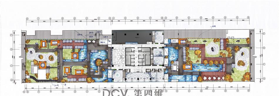 泰然阁中式庭院餐厅室内外装修丨中国西安-19