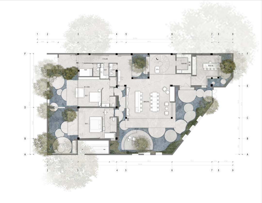 宁波东钱湖山月酒店丨中国宁波丨杭州时上建筑空间设计事务所-101