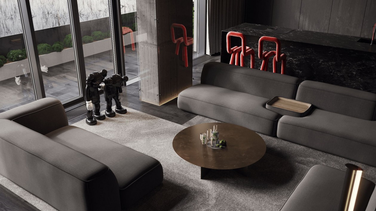 简约风公寓设计 氛围感超强，引爆潮流-0