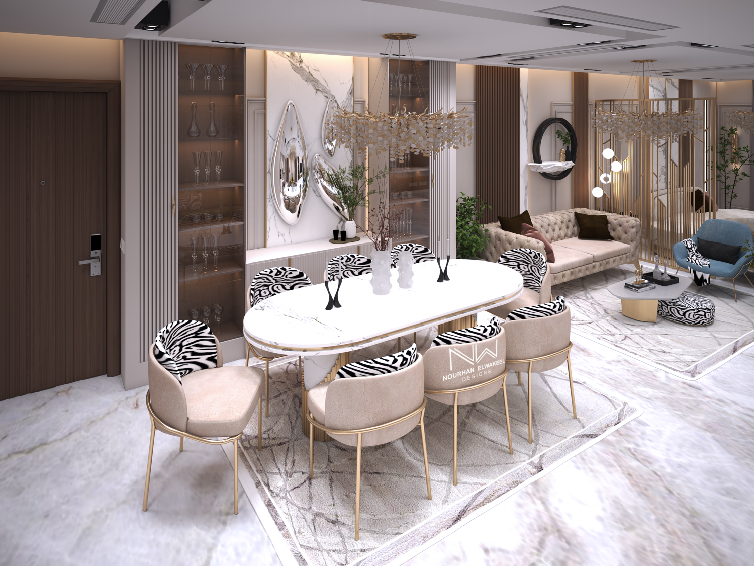 RECEPTION DESIGN Location:Mansoura,Egypt-4