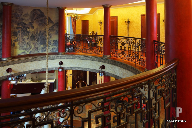 带中式住宅与景观的庄园丨Бахарева Мария,Бахарев Никита-27