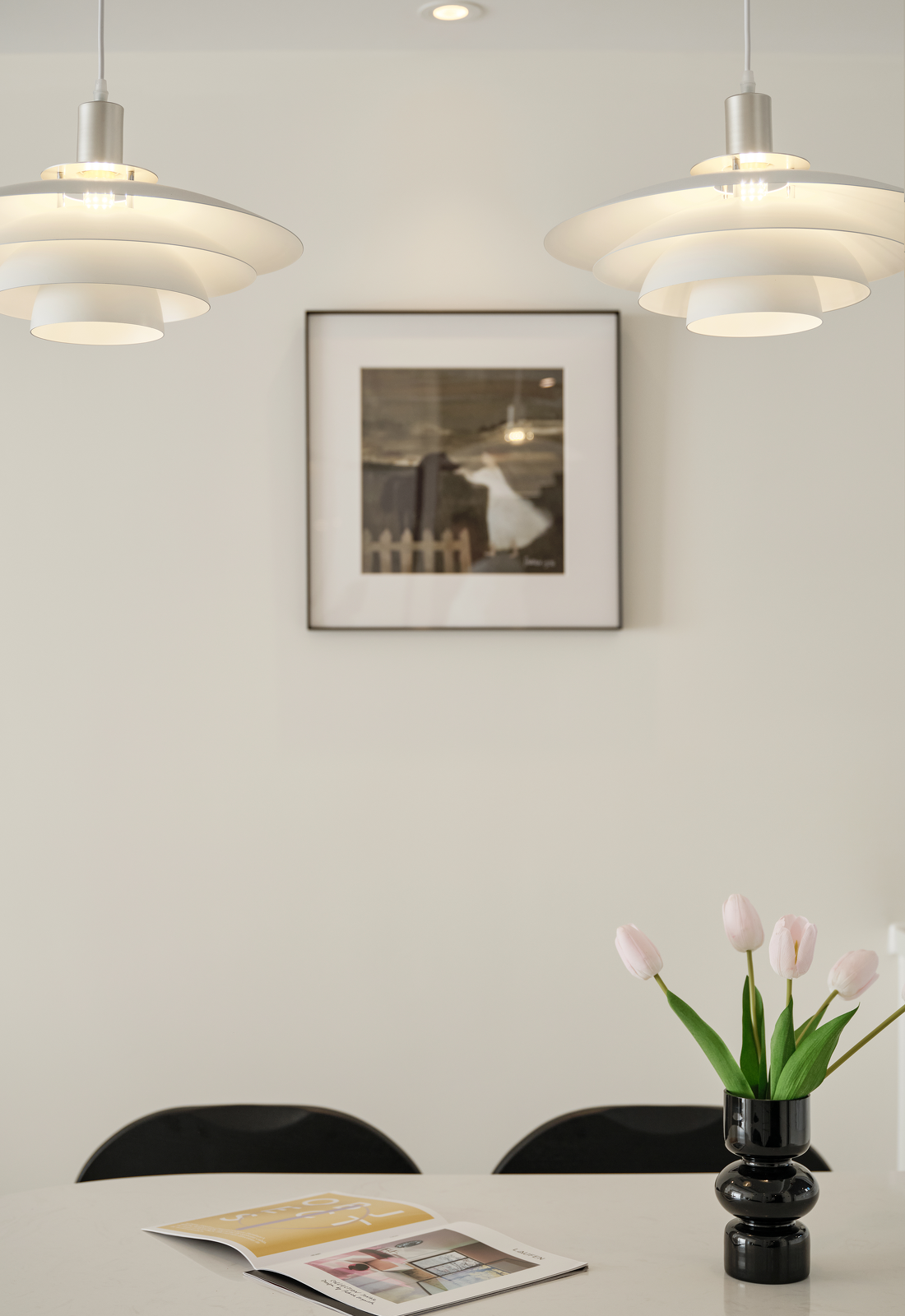 现代奶油风三口之家改造-31