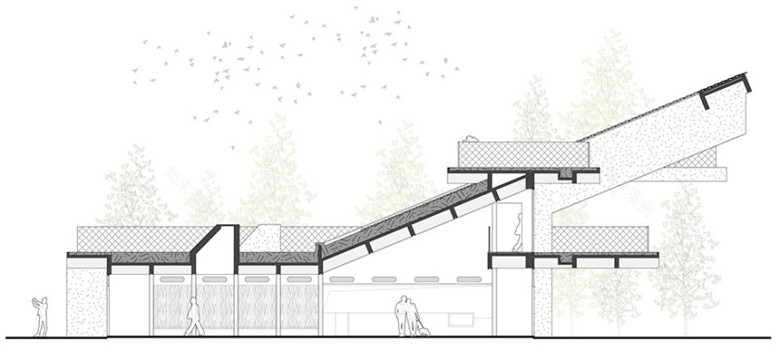 环西丽湖绿道大磡村东侧核心节点设计丨中国深圳丨同济原作工作室,同济大学建筑设计研究院原作设计工作室-75
