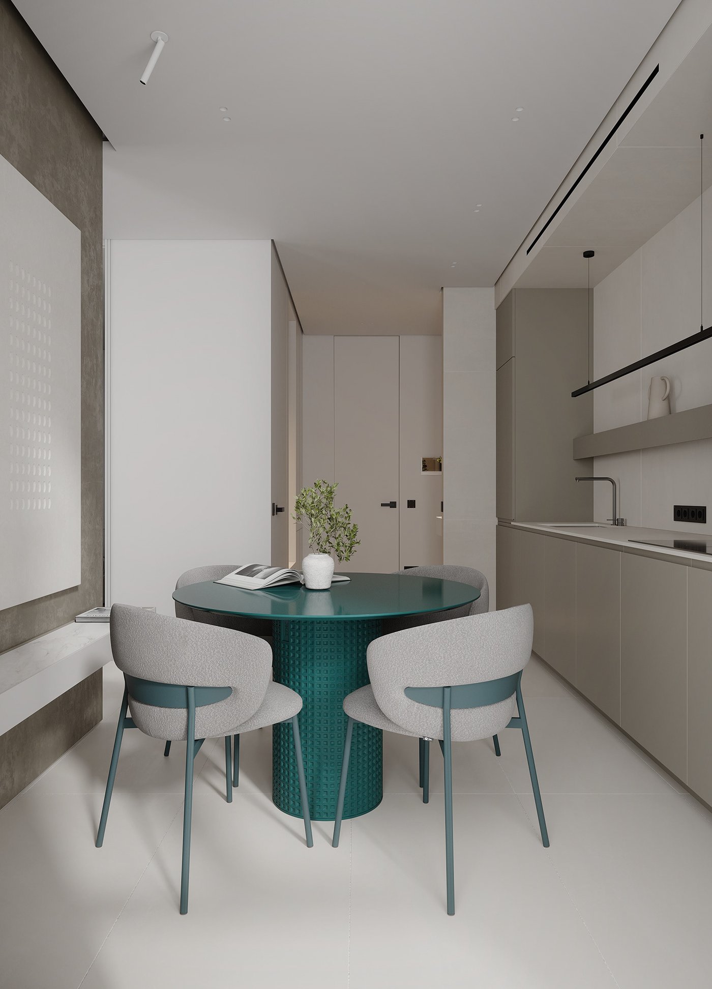 舒适简约现代空间设计丨俄罗斯莫斯科-12