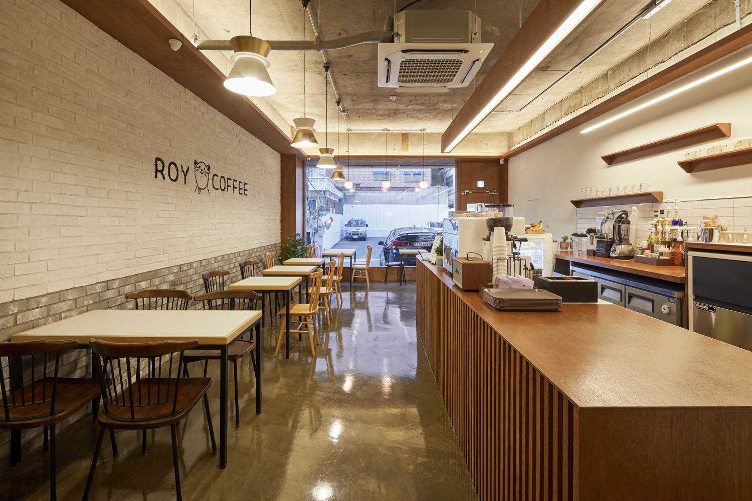 19 坪简约咖啡厅，打造温馨氛围-4