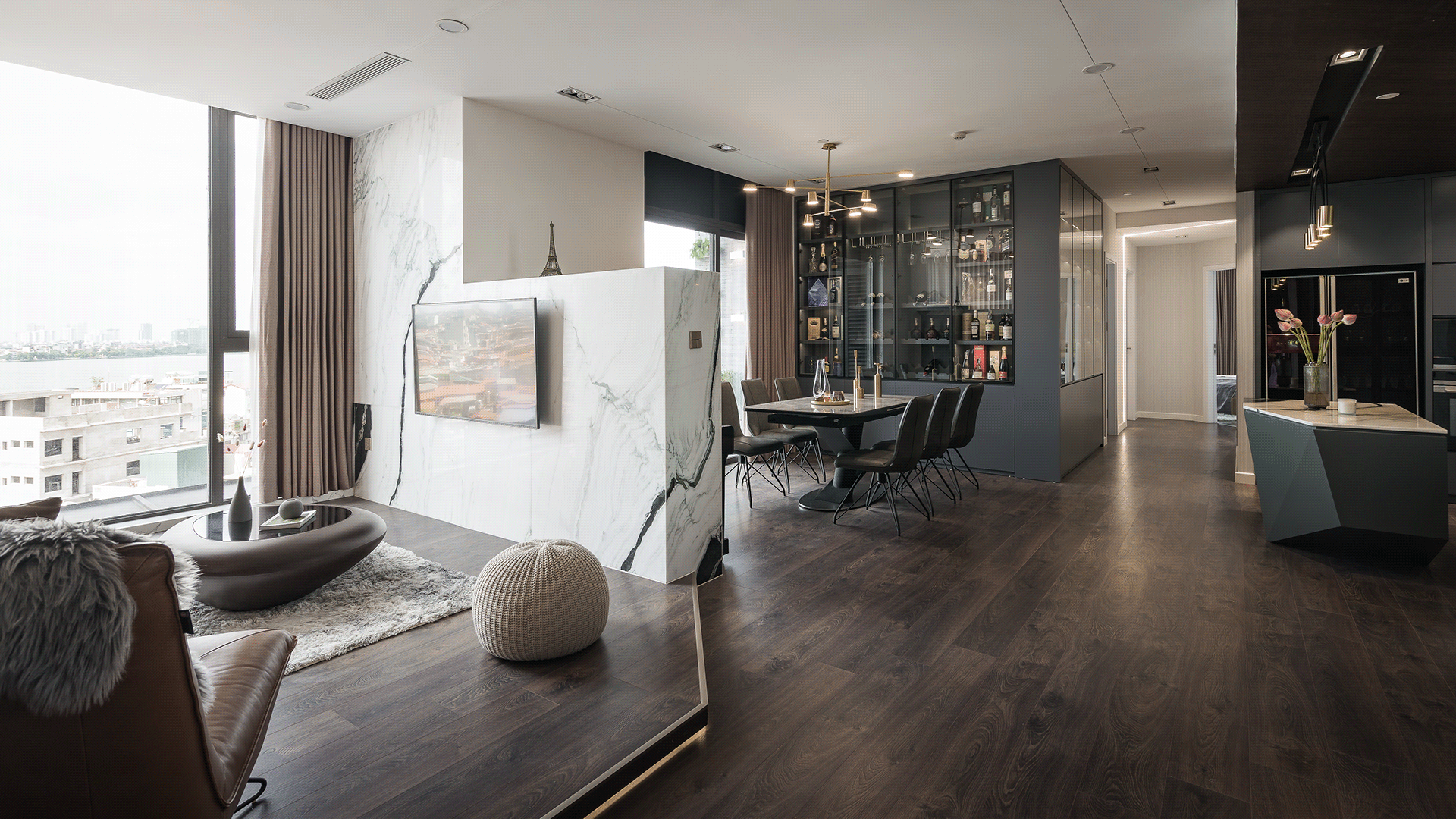 SUN GRAND APARTMENT 室内设计丨越南河内丨SEN Design-9