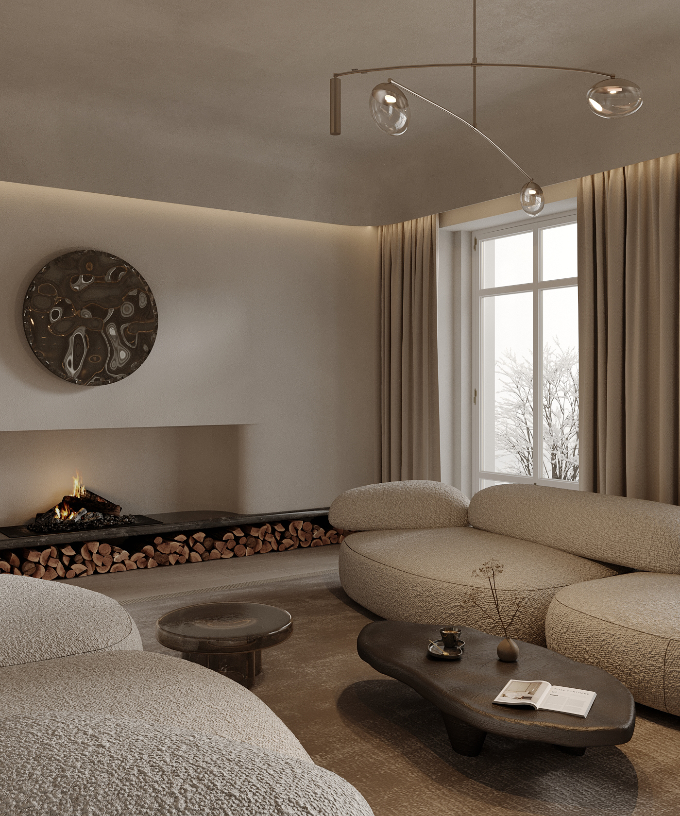 比利时冬季私人住宅丨SEDOVA ELENA-13