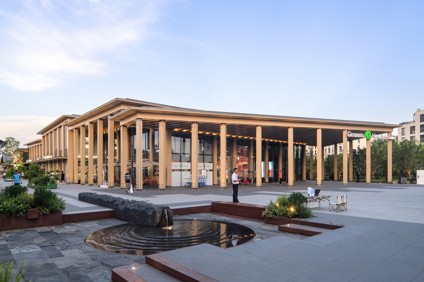 玉鸟集商业街丨中国杭州丨青墨设计-44