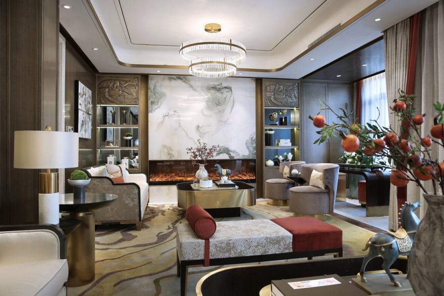 上海天鼓装饰设计-风尚新中式<梦回唐朝>-15