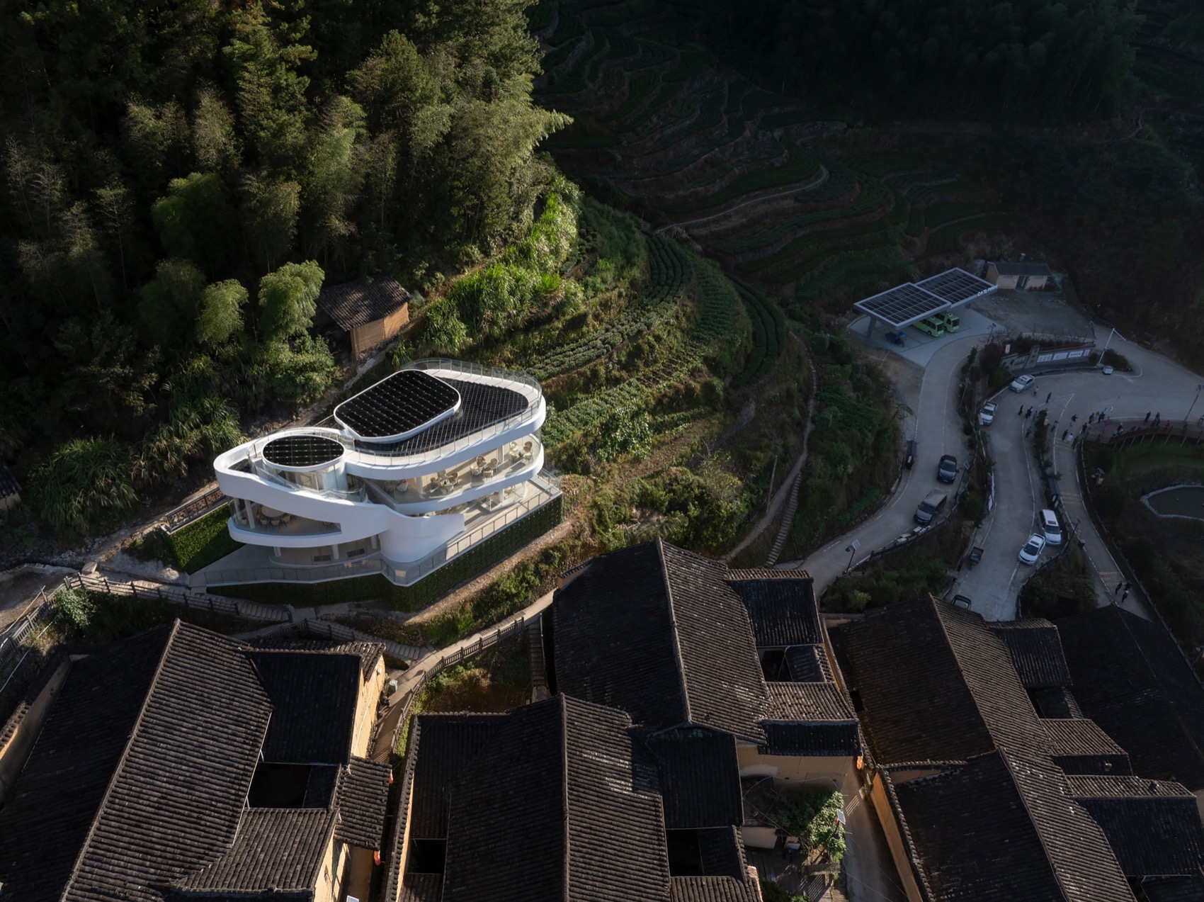 宁德时代下党零碳茶馆丨中国宁德丨HATCH Architects 汉齐建筑-15