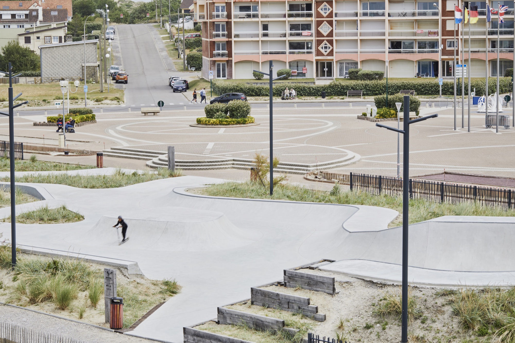 斯特拉普拉日滑板公园丨法国丨Espace Libre-21