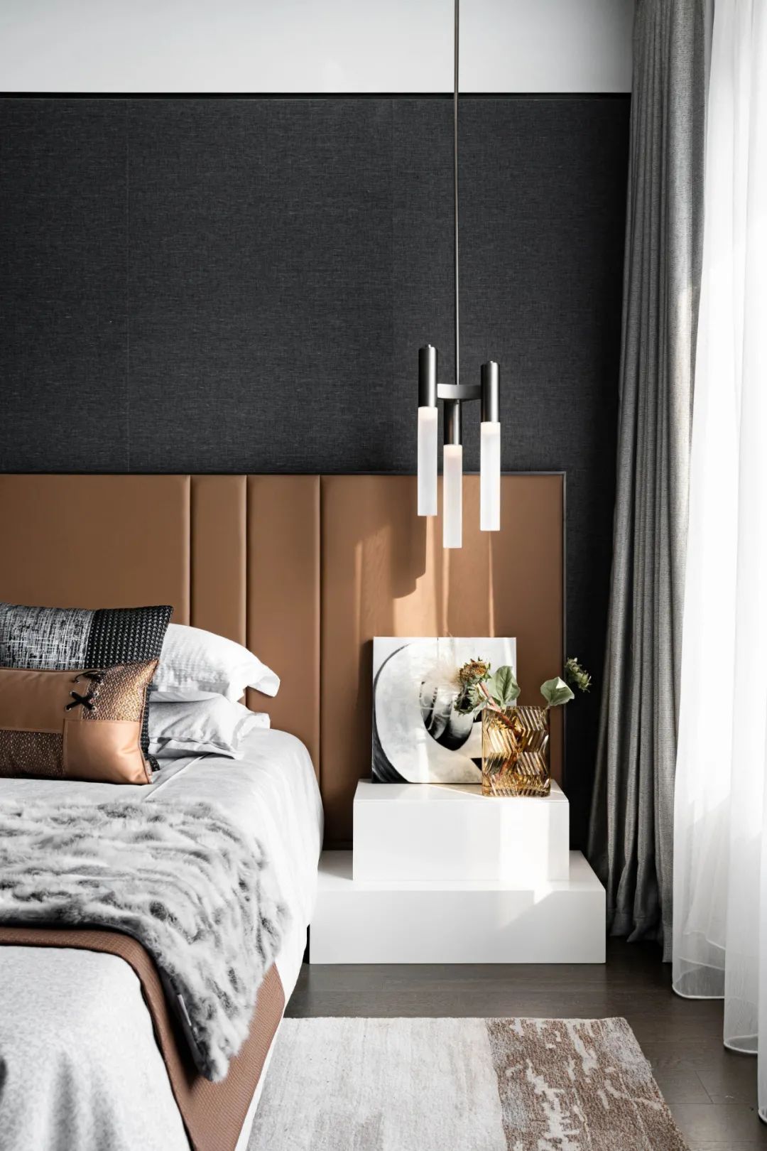 现代轻奢风的公寓-26