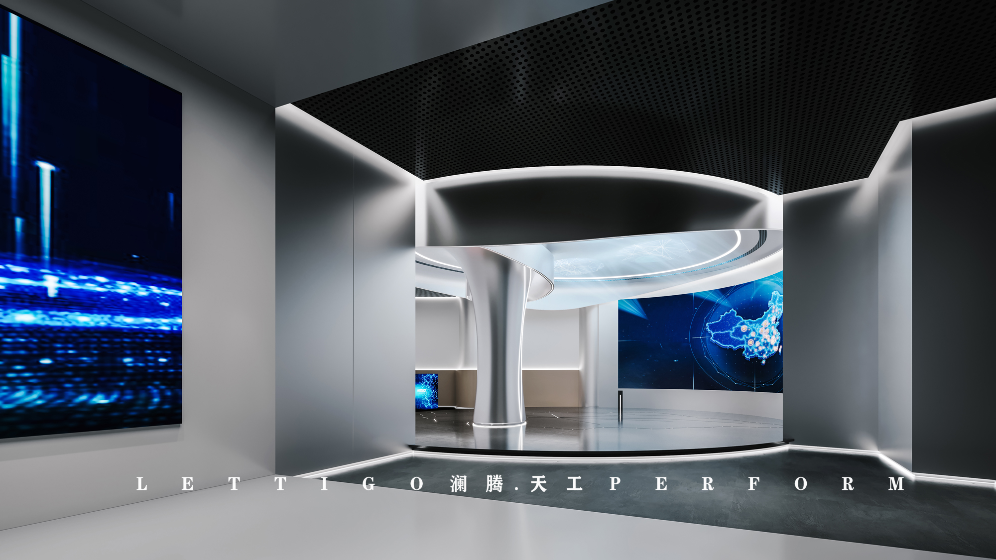 工装---现代科技感展厅-1