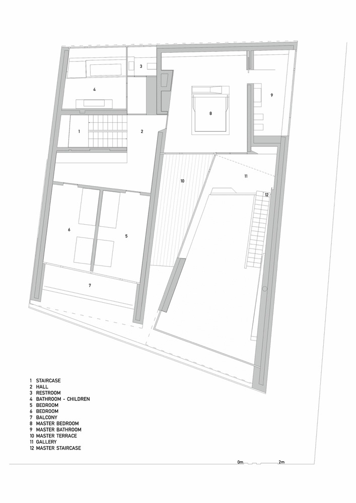 Z 别墅 | 黑白螺旋中的私密与开放-54