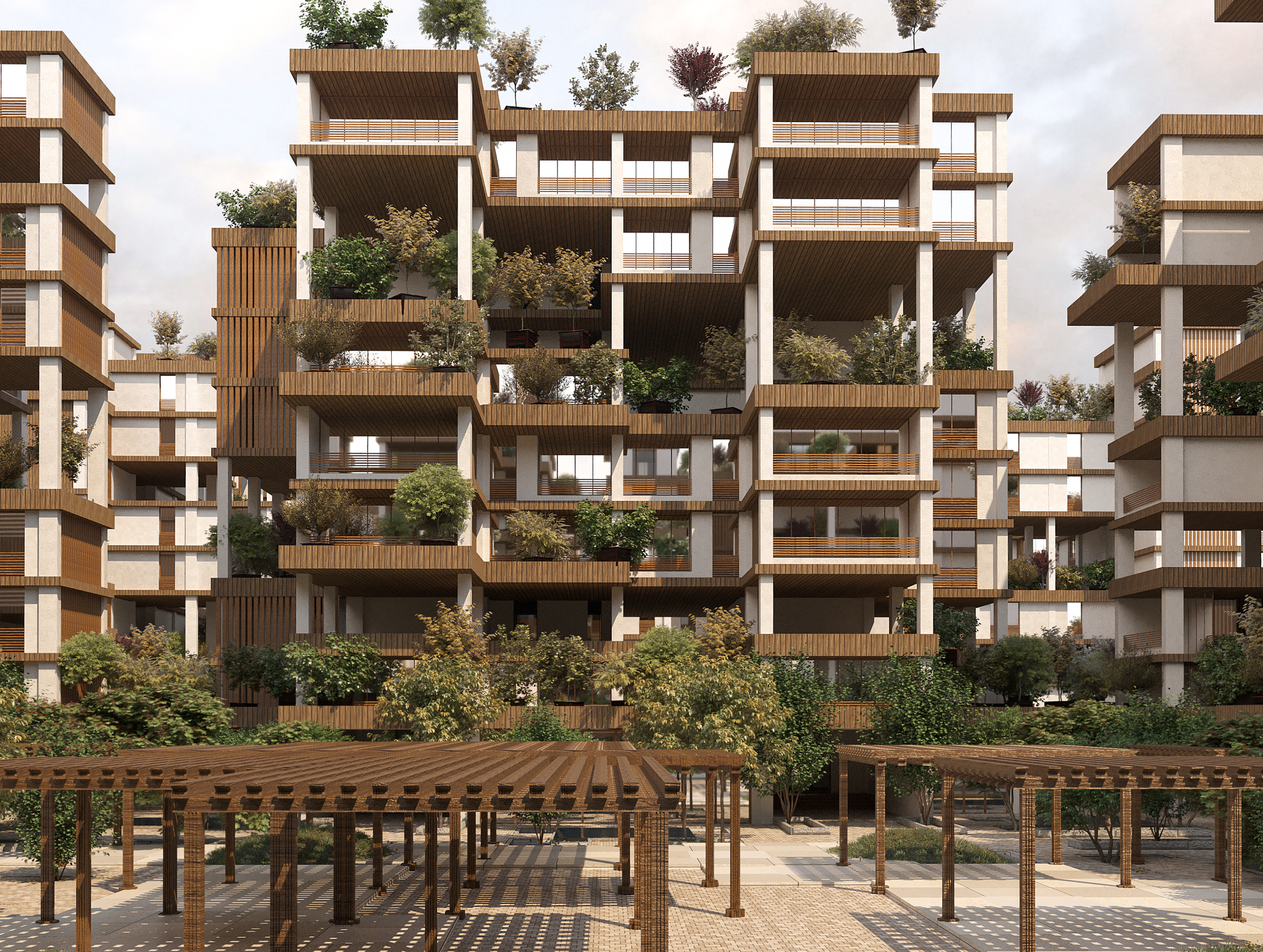 Researchers Residential zone. Graduation project (3/3)-12