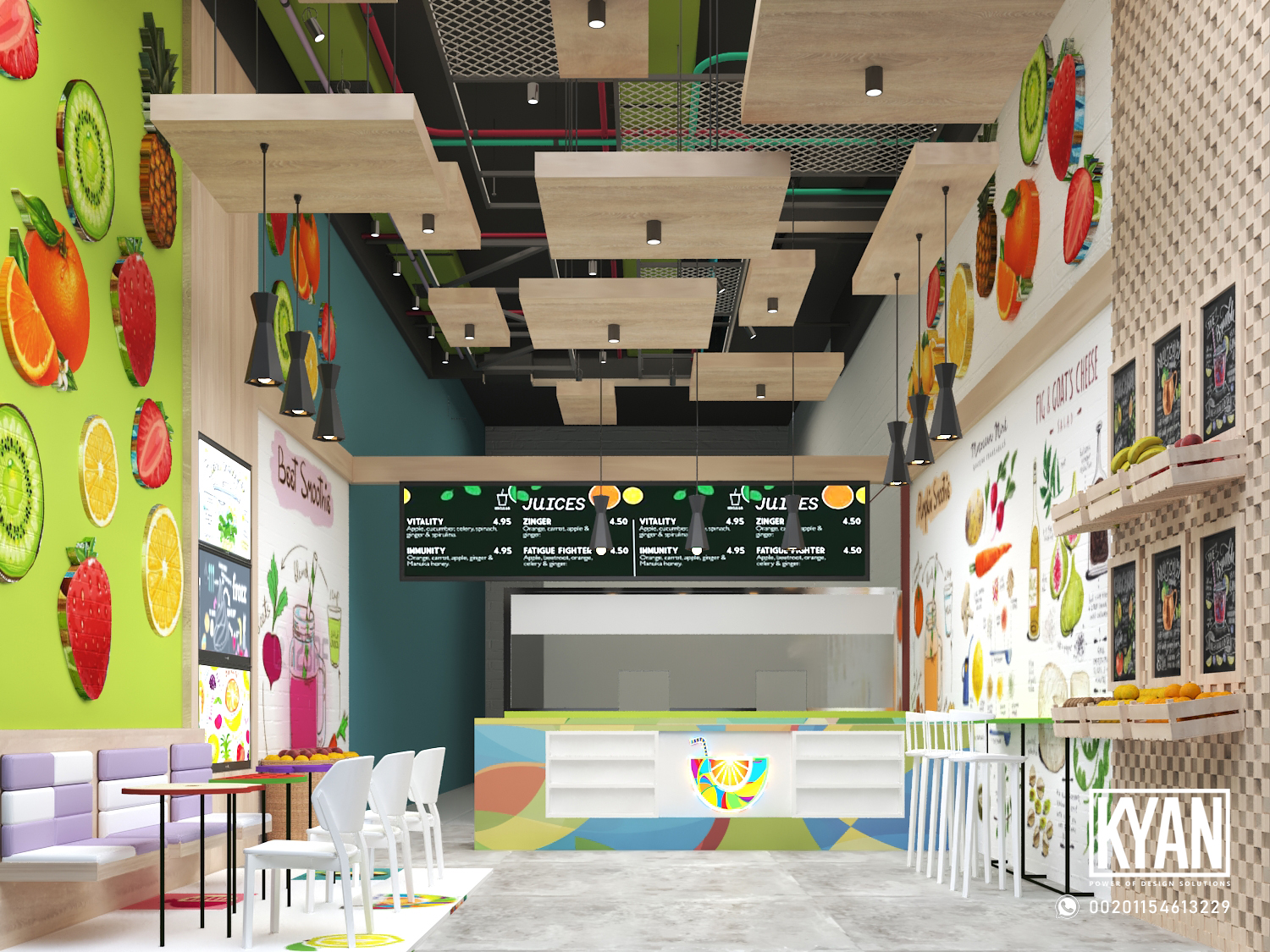 果汁店设计-9